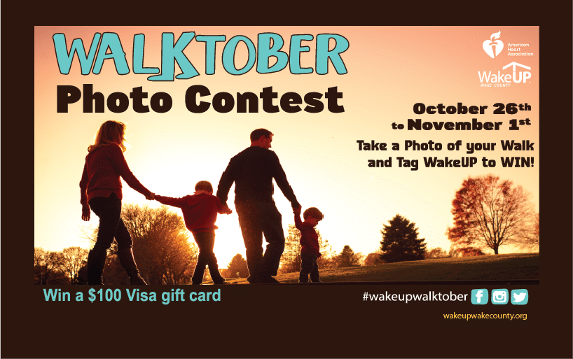 Take a Walk with WakeUP this October, and Enter a Chance to Win
